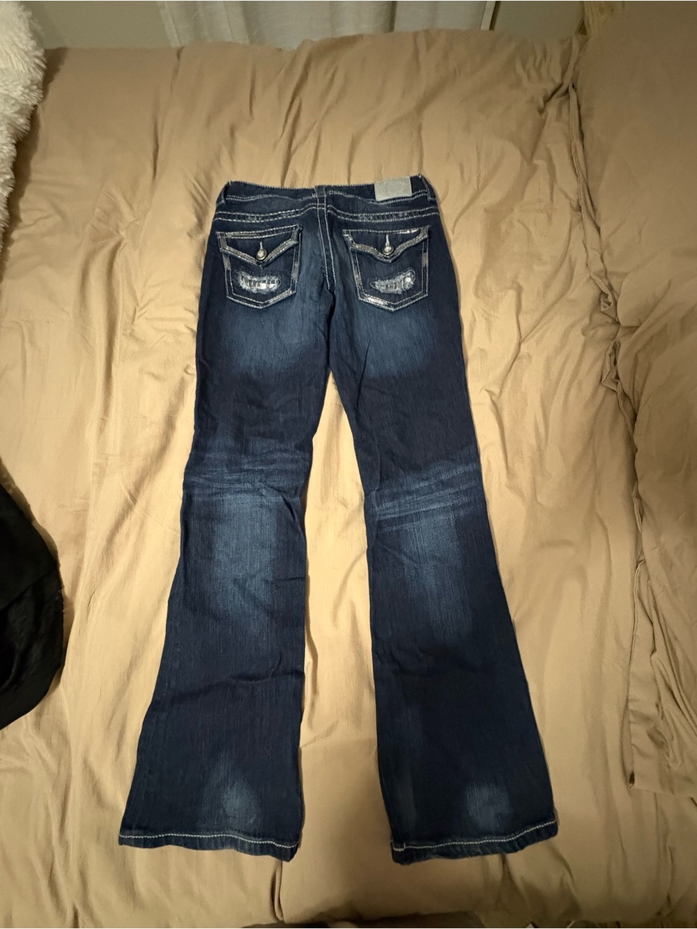 Dark Blue Women's Bootcut Jeans